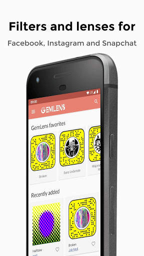 GemLens - Filters and Lenses for Social Media screenshot 1