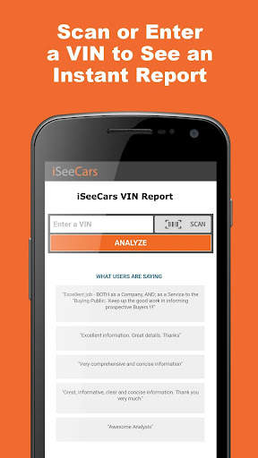 Free VIN Report for Used Cars screenshot 1