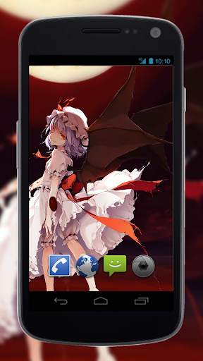 Fan Anime Live Wallpaper of Remilia Scarlet screenshot 3