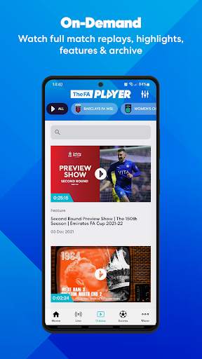 The FA Player 4 تصوير الشاشة