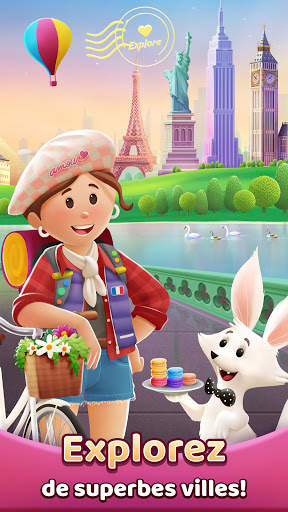 Travel Crush : Nouveau Match 3 jeu et puzzle screenshot 4