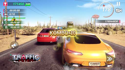 Traffic Fever-auto spiele screenshot 1