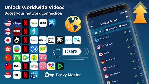 Super VPN Proxy - Proxy Master screenshot 1