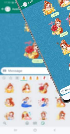 Princess Stickers for WhatsApp screenshot 2