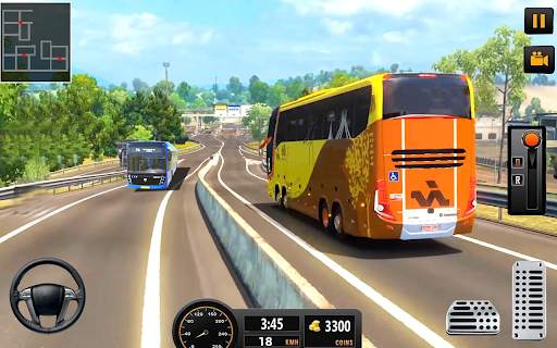 Coach Bus Driving 3d - Coach Bus Game screenshot 4