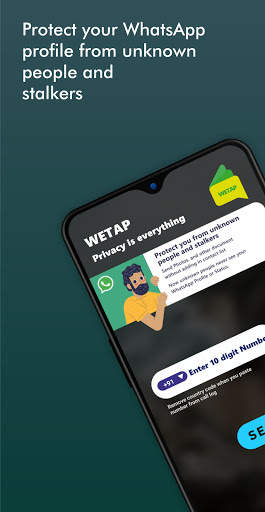 Wetap - Protect your WhatsApp Profile screenshot 2