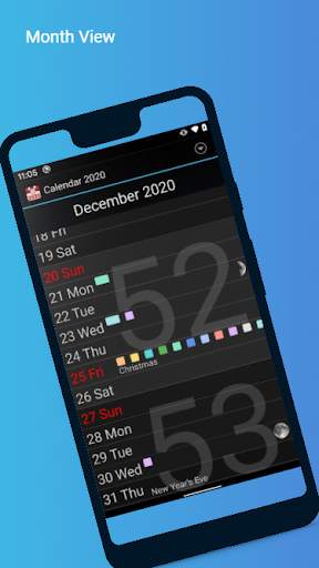 Calender Zero screenshot 1