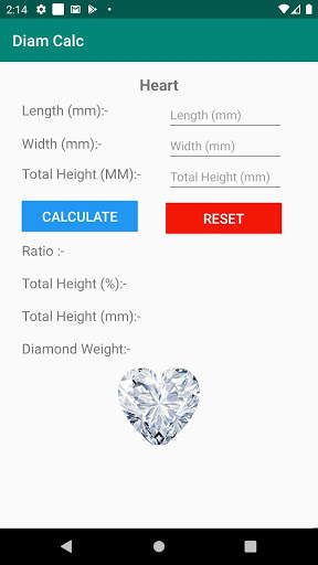 Diam Calc Lite - Diamond Calculator Recut App Free screenshot 4
