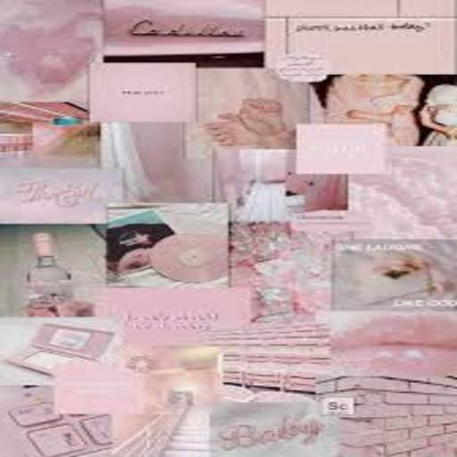 aesthetic collage wallpapers pink 1.0