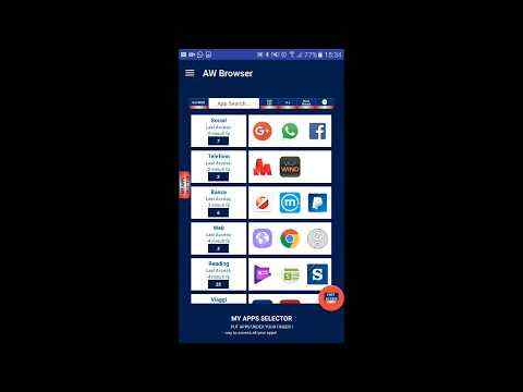 AW Browser - Apps Launcher Web Browser All in One screenshot 1