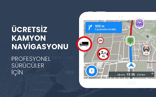 RoadLords – Ücretsiz kamyon GPS navigasyon screenshot 8