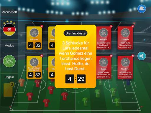 3. Dritte Halbzeit | Das Trinkspiel 100% Fußball screenshot 12