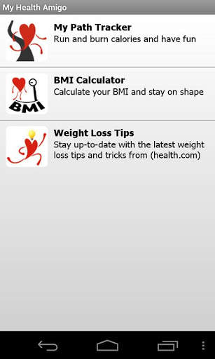 My Health Amigo screenshot 1