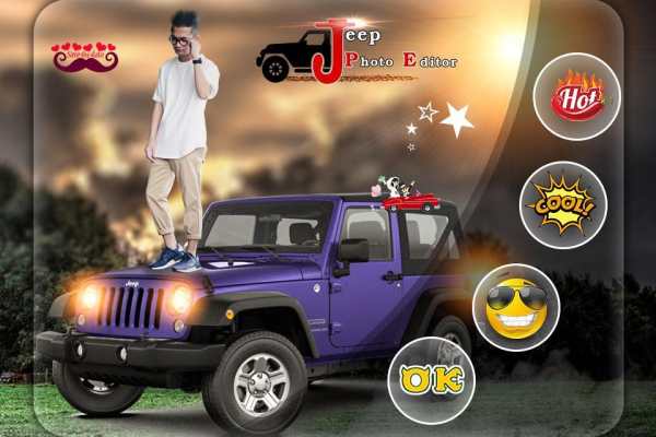Stylish Jeep Photo Editor screenshot 2