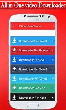 XVideo Downloader - Fast Video Downloader 2018 screenshot 2