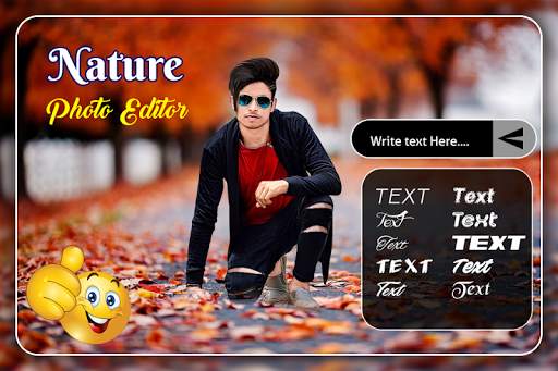 Nature Photo Editor screenshot 1