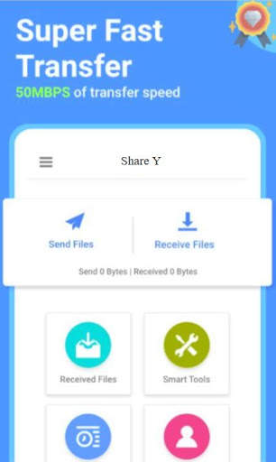 Share Y - Share Apps & File Transfer 1 تصوير الشاشة