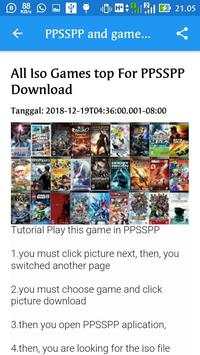 PPSSPP and game PSP ISO screenshot 2