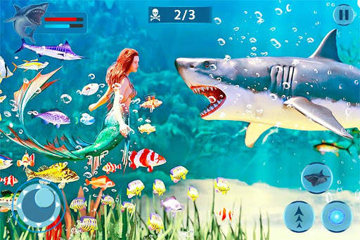 Shark Simulator Games: Sea & Beach Attack screenshot 1