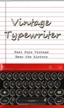 Vintage Typewriter Theme screenshot 2