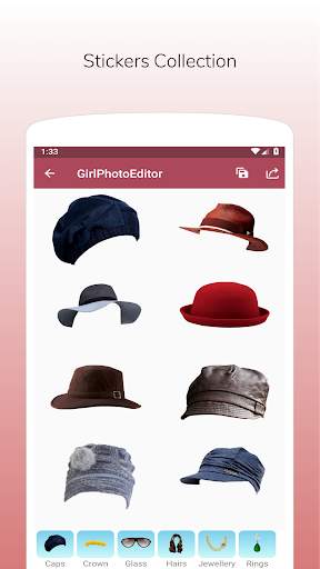 Girl Photo Editor 4 تصوير الشاشة
