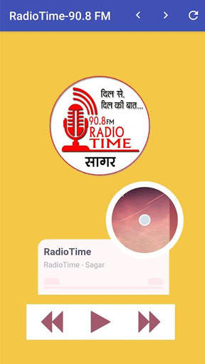 Radio Time 90.8 - Sagar screenshot 1