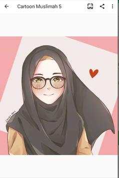 Cartoon Muslimah : Wallpaper and DP 2 تصوير الشاشة