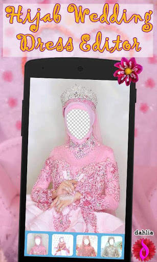 Hijab Wedding Dress Editor screenshot 5