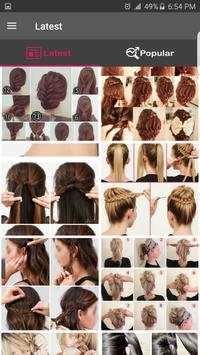 Hairstyles Step by Step screenshot 4