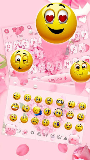 Romantic Day Keyboard screenshot 3