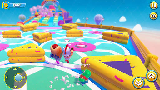 Funny Fall Dudes : Tiny Crazy Guys screenshot 2