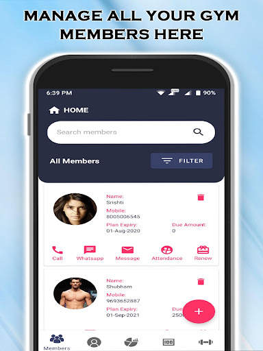 My Gym : Gym Management App screenshot 9