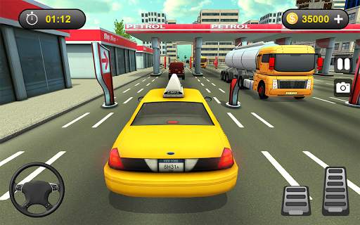 Taxi driving Simulator 2020-Taxi Sim Driving Games screenshot 8