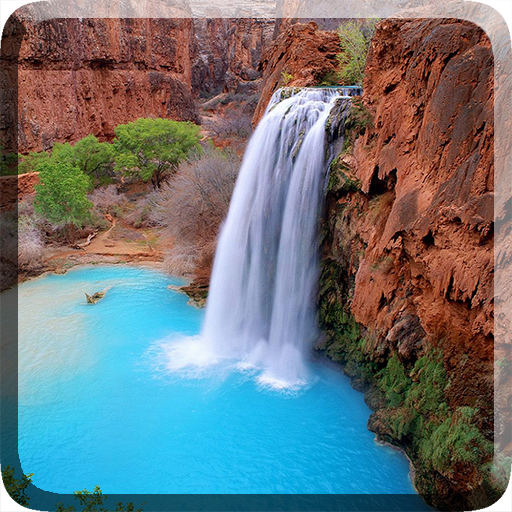 Waterfall 4K Video Wallpaper icon