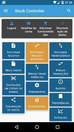 Stock Controller - inventários screenshot 2