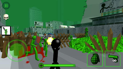 Stickman Zombie Shooting 3D screenshot 3