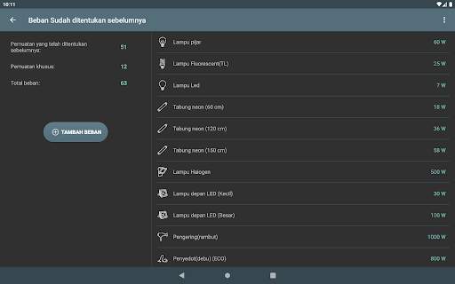 Biaya Kelistrikan screenshot 8