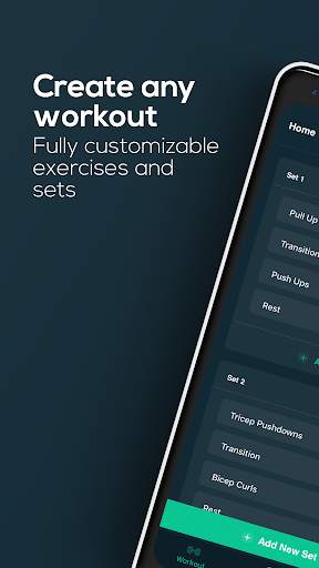 Workout Timer Custom Intervals screenshot 1