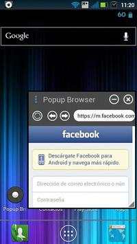 Popup Browser BETA screenshot 5