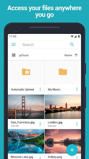 pCloud: Free Cloud Storage 1 تصوير الشاشة