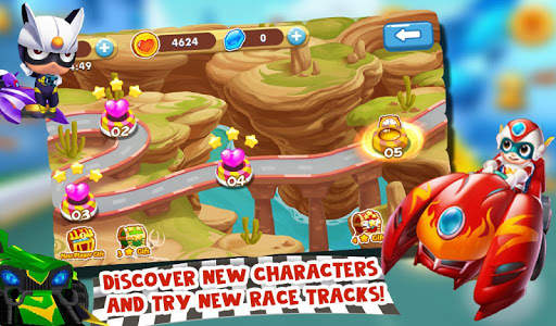 Car Race Fun – Mini Car Superhero Racing स्क्रीनशॉट 10