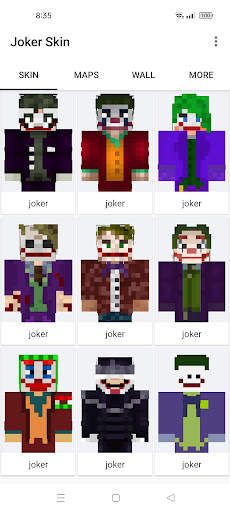 Joker Skins for Minecraft Pe screenshot 1