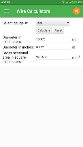 Wire Calculator screenshot 4
