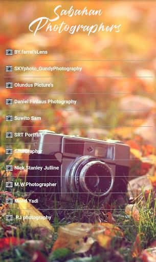 Sabahan Photographers Apps screenshot 1