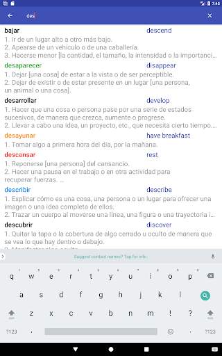 Verbos Español screenshot 24
