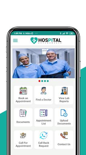 Hospital App – Hospital Auto M screenshot 1