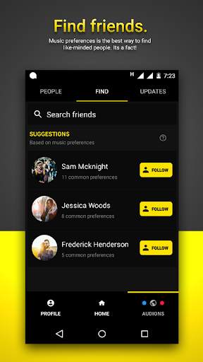 Audion - Social music player screenshot 7