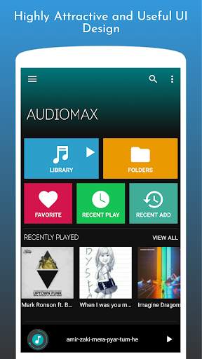 AudioMax Music Player - Audio Player, Mp3 Player screenshot 2