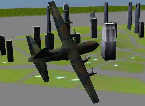 3D Army plane flight simulator screenshot 11