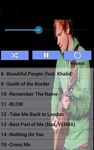 Ed Sheeran Offline HQ (50 Songs) screenshot 2